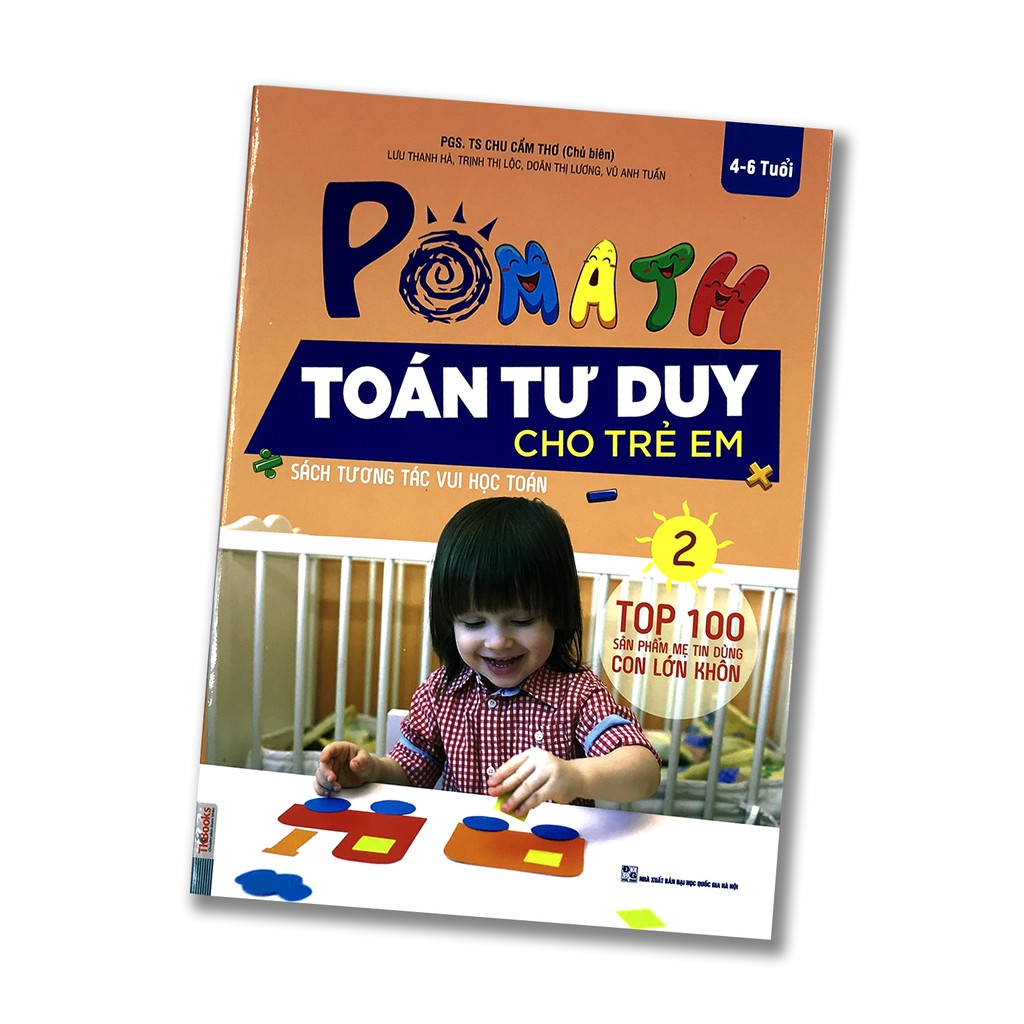 [Mã LIFEMALL995 giảm 10% đơn 99K] Sách - POMath - Toán tư duy cho trẻ em (Bộ 6 cuốn lẻ tùy chọn) Tặng Bookmark