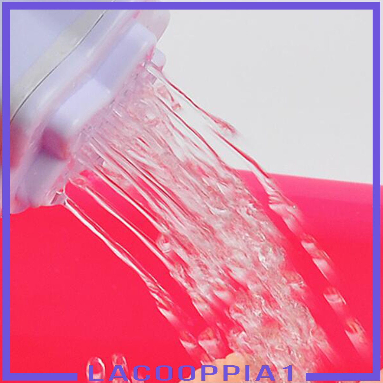 [LACOOPPIA1] Doll Bath Play Tub with Shower Pretend Play Infant Baby Kids Doll Toy Bathtub