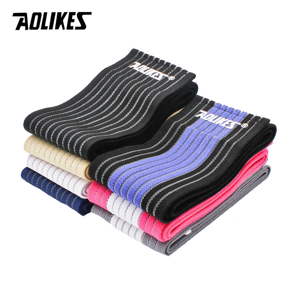 Đai quấn bảo vệ khuỷu tay Aolikes chuyên dụng cho tập nâng tạ cỡ 70cm