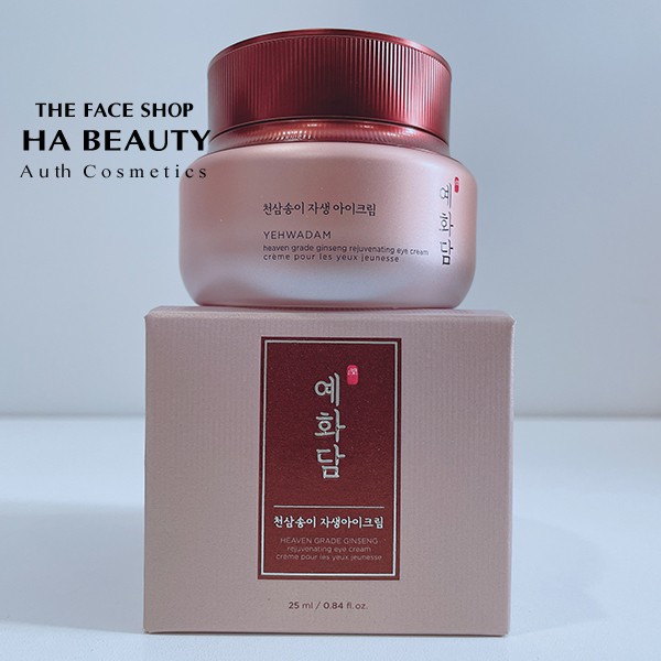 [THE FACE SHOP_Auth] Kem Dưỡng Da Vùng Mắt YEHWADAM HEAVEN GRADE GINSENG REJUVENATING EYE CREAM 25ml TFSN20 | BigBuy360 - bigbuy360.vn