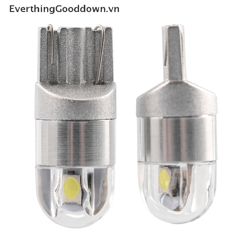 10 Đèn LED T10 3030 2SMD W5W 194 168 6W Ánh Sáng Trắng