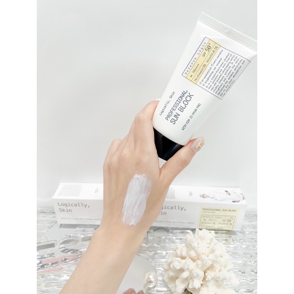 Kem chống nắng nâng tone Logically Skin Professional Sun Block SPF 50+
