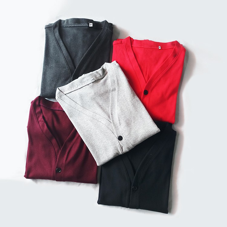 Áo Khoác Cardian Nam Thun Gân Thời Trang KATUSCO A2170, Thun gân mềm, Thoáng mát, Form Slim từ 48-70kg | BigBuy360 - bigbuy360.vn