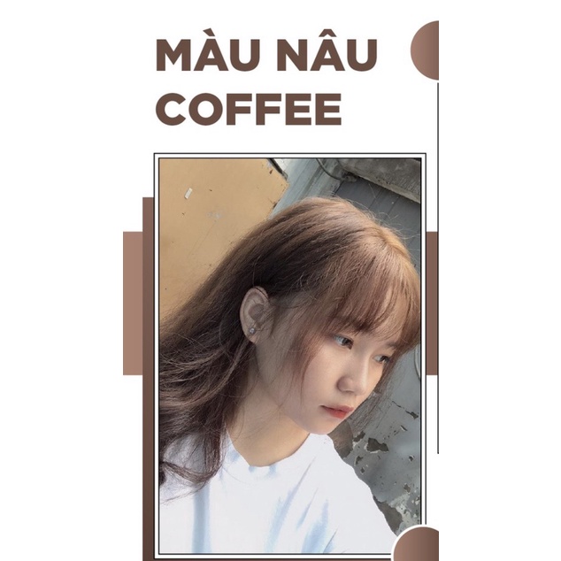 Combo thuốc nhuộm tóc Màu R6-47 (màu Nâu Cafe)