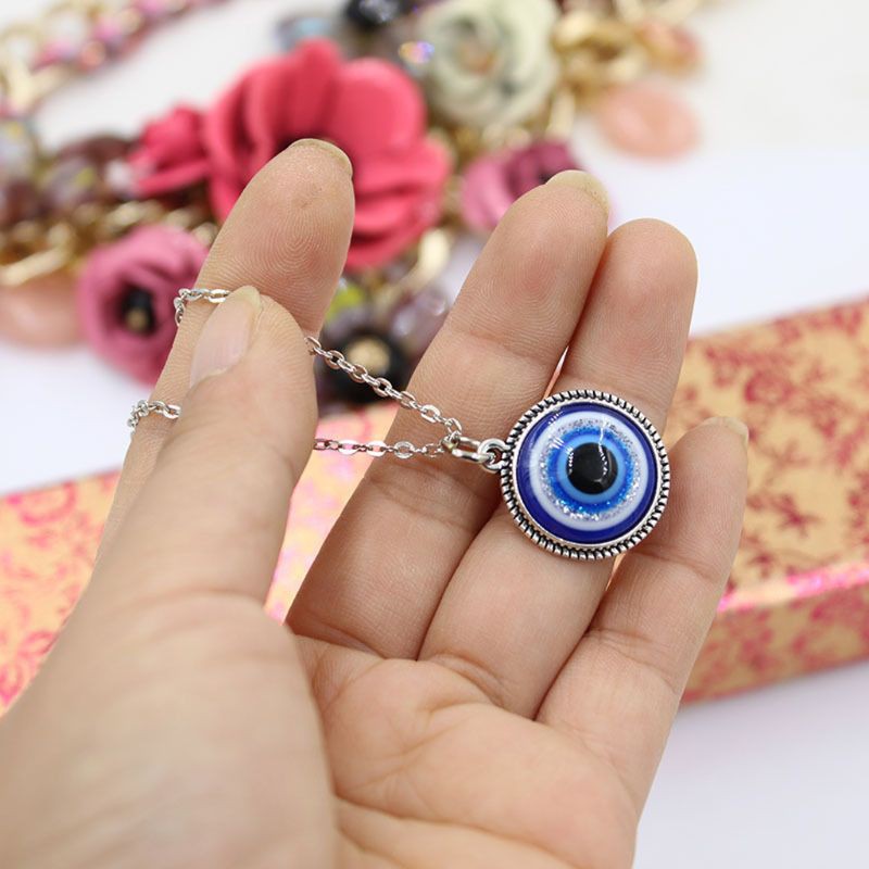 vòng cổ Mặt Hình Mắt Quỷ Phong Cách Thổ Nhĩ Kỳ