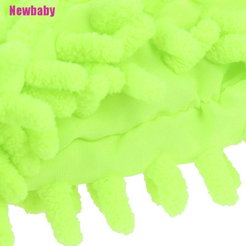 Găng Tay Rửa Xe Bằng Sợi Microfiber Chenille Mềm Mại Cho Xe Hơi