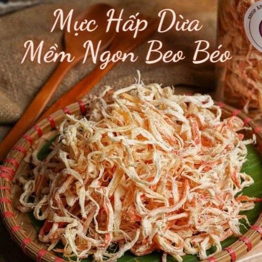 MỰC SỢI ĂN LIỀN ( MƯC HẤP NƯỚC DỪA_ MỰC MÔT NẮNG) 500G