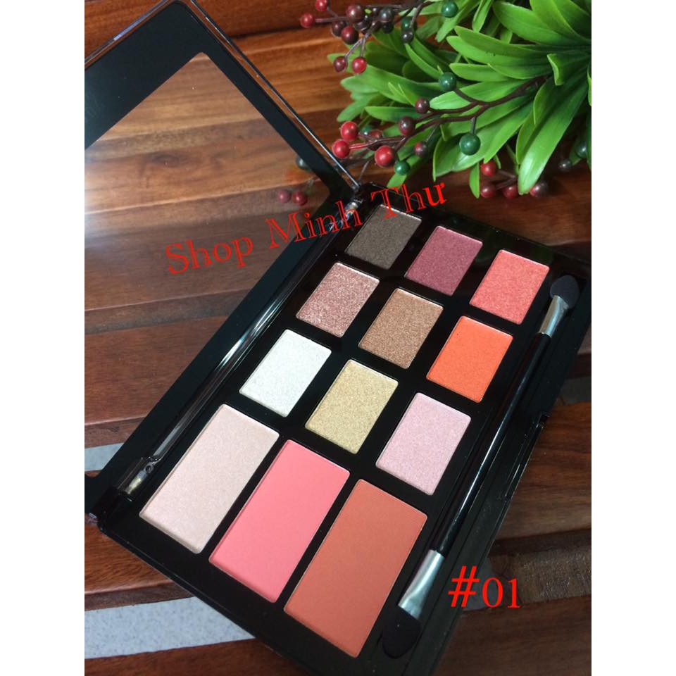 Set phấn mắt - má hồng SIVANNA COLORS HF373