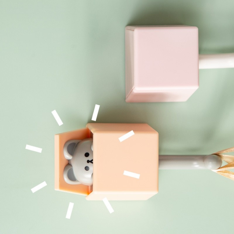 Móc Gắn Tường Treo Đồ Hình Động Vật Dễ Thương Sáng Tạo Vui Nhộn Không Cần Khoan + Chìa Khóa + Giá Treo Áo Khoác SJHY0309JP5