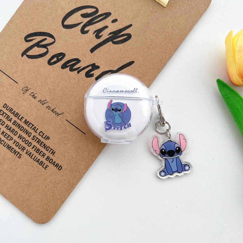 Vỏ Bảo Vệ Hộp Sạc Tai Nghe Disney D10 P1 J6 Q33 TWS F9 T2 Bằng TPU Mềm Trong Suốt Kèm Móc Khóa vỏ ốp tai nghe Disney case tai nghe disney f9