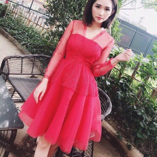 Váy công chúa thiết kế kết Ngọc sang chảnh