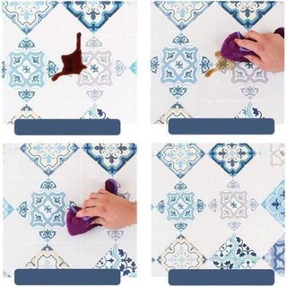 Giấy dán bếp hoạ tiết 3D
