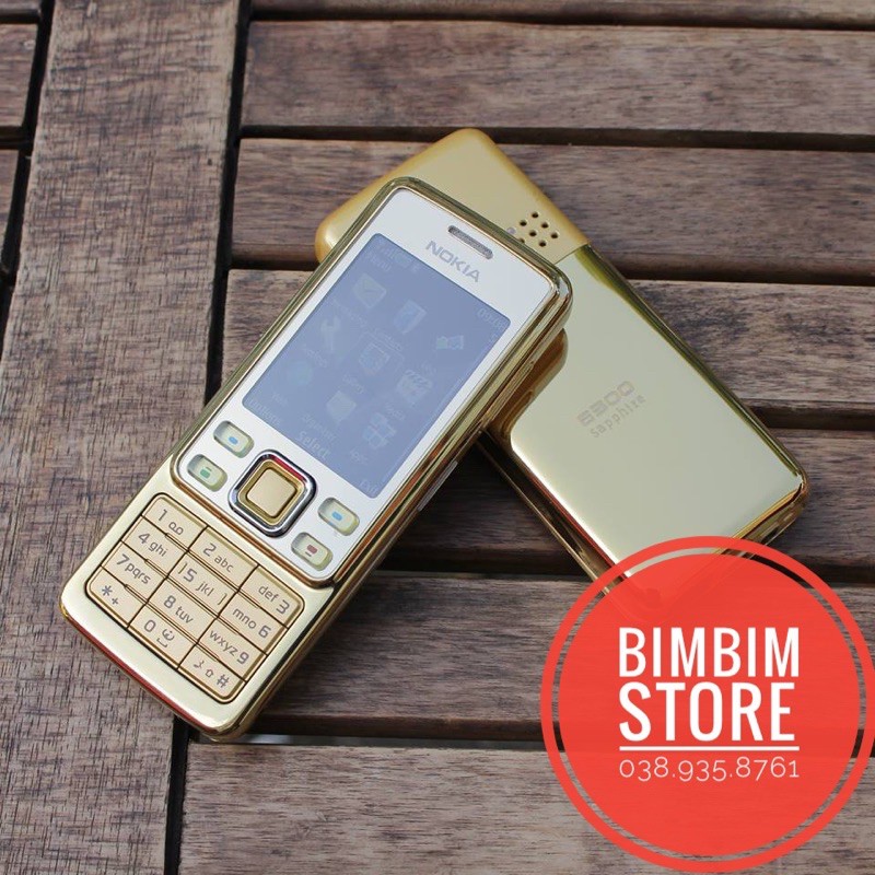 Điện thoại Nokia 6300 Gold chính hãng - kèm phụ kiện - hỗ trợ bảo hành toàn quốc