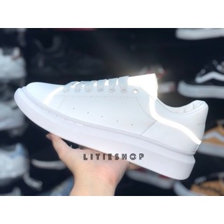 giày mc queen. phản quang trắng hàng 1:1 chuẩn ( full phụ kiện + freeship ) | BigBuy360 - bigbuy360.vn