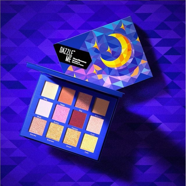 Bảng Phấn Mắt Dazzle Me Chủ Đề Mặt Trời/mặt Trăng/ngôi Sao 12 Màu 120g Thời Trang | BigBuy360 - bigbuy360.vn