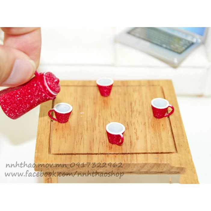 Miniature_Bộ ấm tách