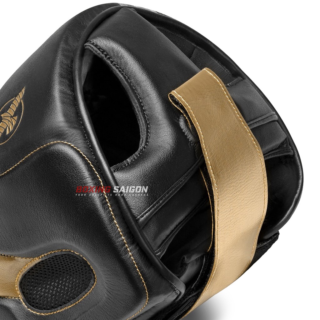 Nón boxing Hayabusa T3 - Black/Gold