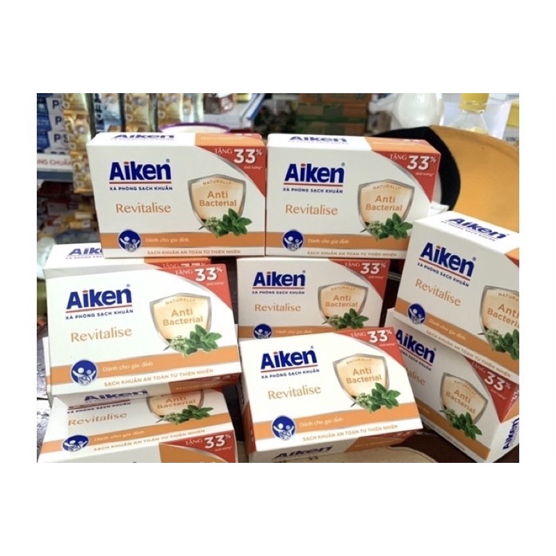 Xà Phòng Sạch Khuẩn Aiken 180g