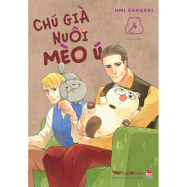 Truyện lẻ - Chú Già Nuôi Mèo Ú ( Tập 1 2 3 4 ... ) - NXB KIM ĐỒNG