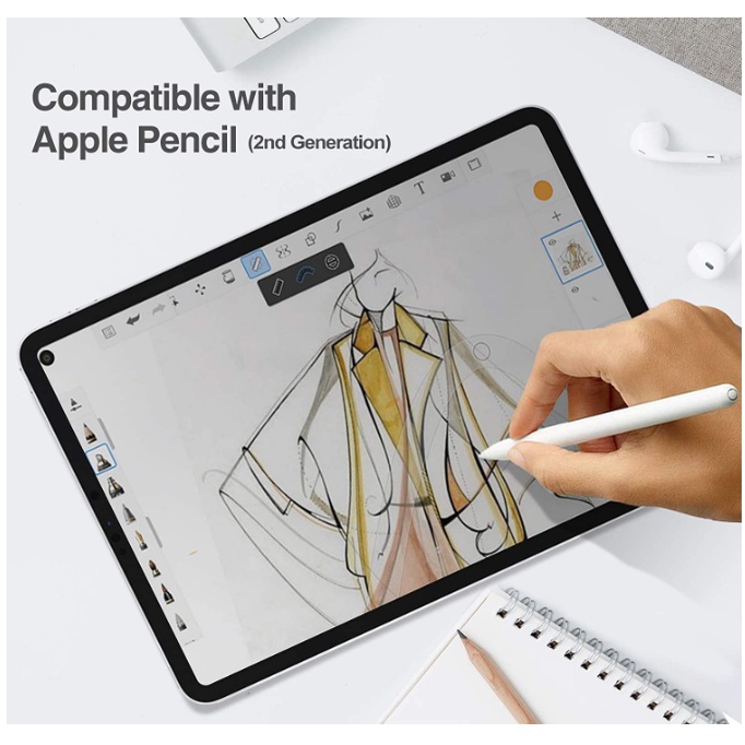 Kính Cường Lực Chống Nhìn Trộm Cho iPad Air 5 2022 / Air 4 10.9 / iPad Pro 11 2020 iPad Air 10.9" iPad Pro 11" 2021