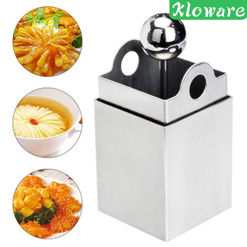 Dụng Cụ Cắt Đậu Phụ Hình Vuông Bằng Thép Không Gỉ DIY