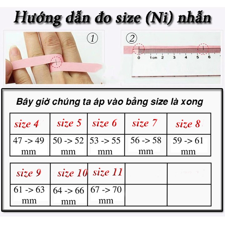 Nhẫn nữ titan trơn bảng mỏng ver3 WNH545-3 (vàng hồng)