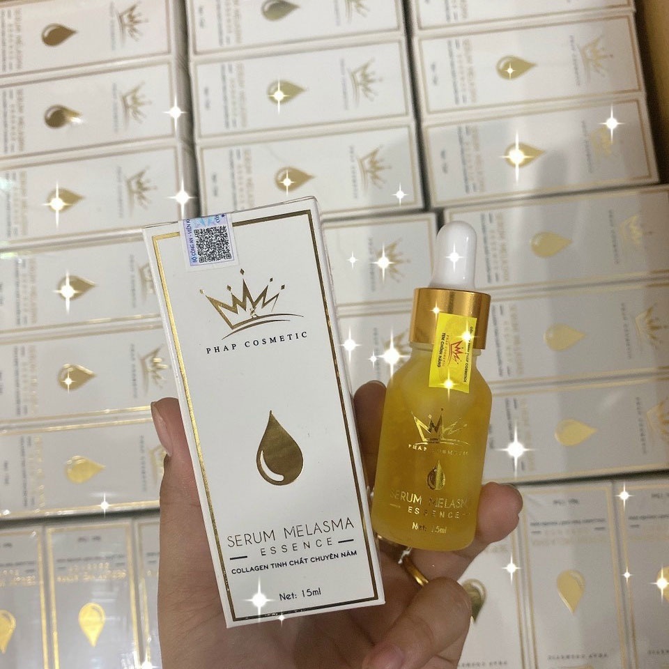 Serum tri nám, tàn nhang, đồi mồi Pháp MELASMA ngừa lão hóa giảm nhăn da, giúp tái tạo, phục hồi da