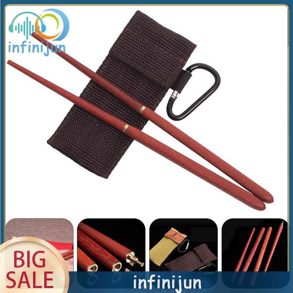 Đũa Gỗ Gụ Di Động Có Thể Gập Lại Cho Hoạt Động Ngoài Trời