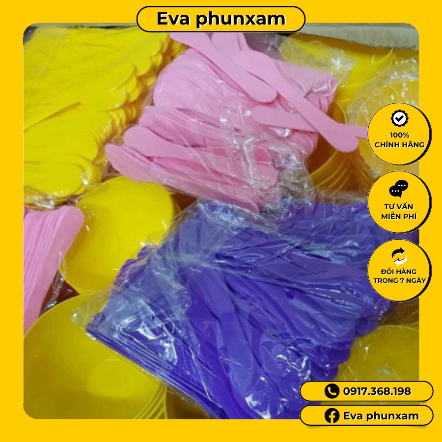 Thìa nhựa  dùng trong spa thẫm mỹ viện y tế ( loại dày đắt)