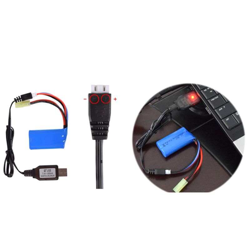 Bộ sạc pin Lipo RC 7.4v 2000ma/ 1000ma/ 500ma Xh-3P 2s Li-Ion