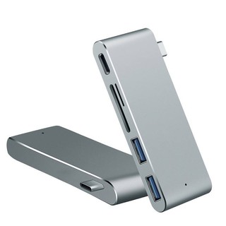 Bộ chia LeTouch USB-C Combo 5-in-1 Hub (Bạc)