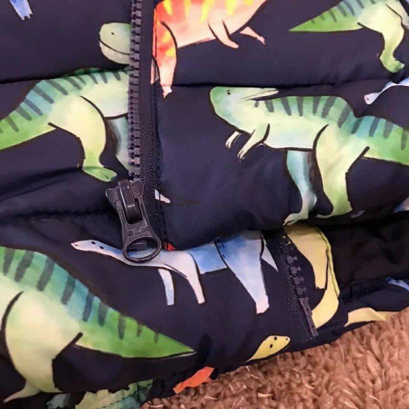 Áo phao Tu khủng long dư xịn cho bé trai