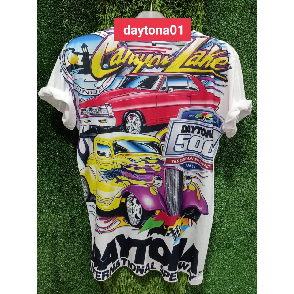 Áo Thun In Hình Xe Đua nascar series 17-22 DS BANGKOK DISTRO Cỡ Lớn XXL