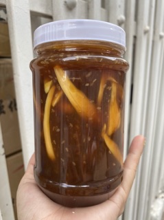 Me hạt dẻo ngào đác - khóm - mít (hủ 1 kg)