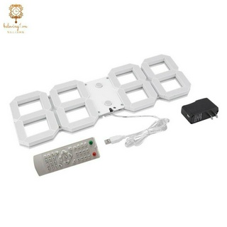 Đồng hồ Led điện tử 3D hiện đại chế độ 12/24 giờ