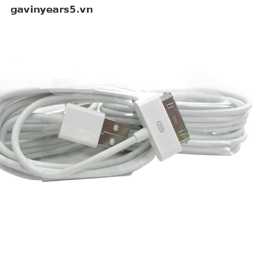 Dây cáp sạc đồng bộ dữ liệu usb thích hợp cho IPhone 4 / 4s / 3g / ipad