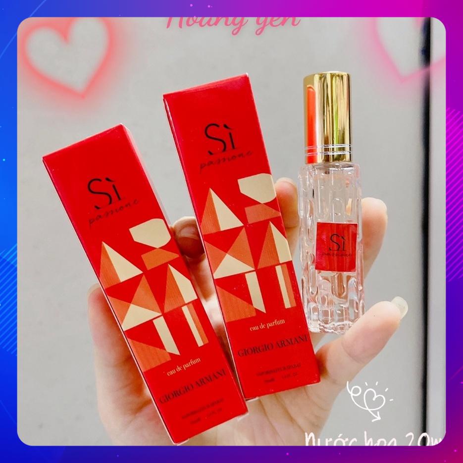 Nước Hoa Nữ Si chai đỏ 20ml hương thơm dành cho nữ giới ngọt ngào,mê đắm lưu hương 6 - 8 tiếng.