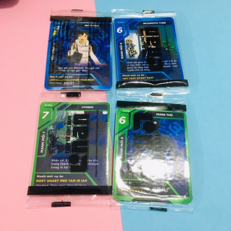 Thẻ Toonies Conan - Thẻ manh mối