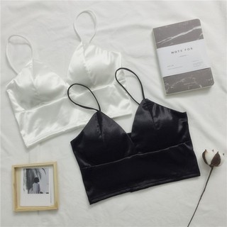 [NGODT1120 - giảm thêm 15k]  Áo croptop hai dây cúp ngực