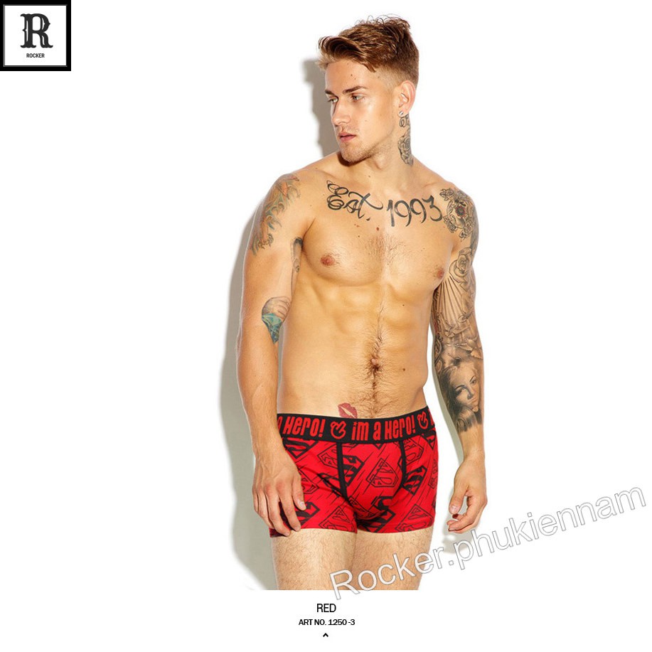 [Combo] SET 4 Quần Lót Nam Cao Cấp - Quần sịp Boxer Họa Tiết S003.1