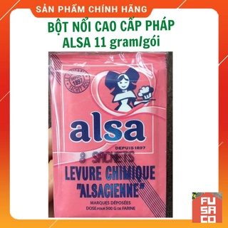 Bột nở ALSA Pháp dùng làm bánh (Baking Powder) 1 Gói 11gr