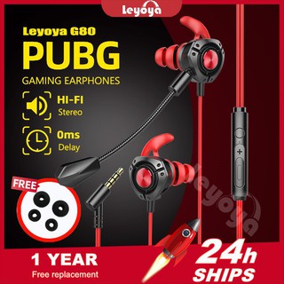 Tai nghe chơi game Leyoya G80 chống ồn chuyên dụng mobile