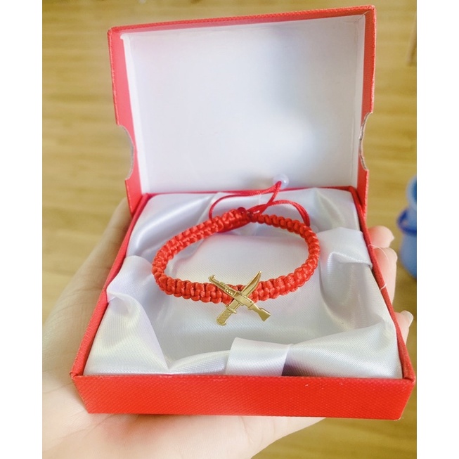 Vòng tay chỉ đỏ bộ đội theo quân binh chủng, ngành