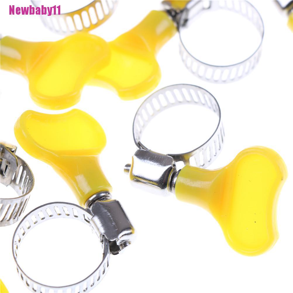 Set 11 / 10 Kẹp Ống Nước Bằng Thép Không Gỉ Tiện Dụng