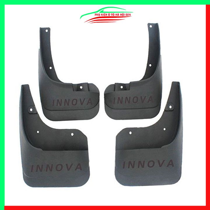 Bộ 4 chắn bùn Innova 2008-2011 chuẩn theo xe