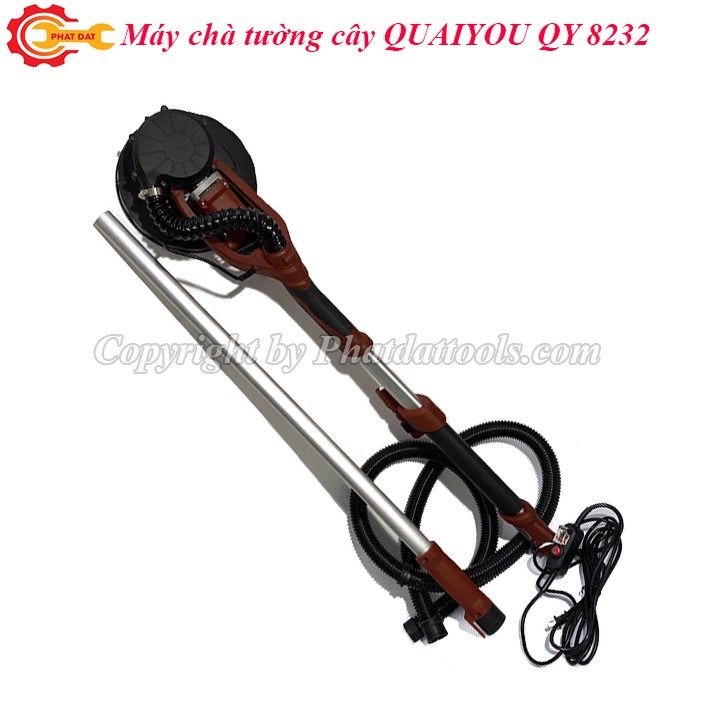 Máy chà tường cây QUAIYOU QY8232-Hàng nội địa cao cấp chính hãng-Bảo hành 6 tháng-Tặng kèm 10 tờ giấy nhám D230