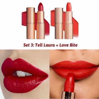 [Tách set] Son Charlotte Tilburry set Perfect Lips Duo