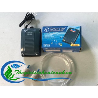 combo gồm máy oxy 2 vòi+2m dây oxy+2 cục sủi