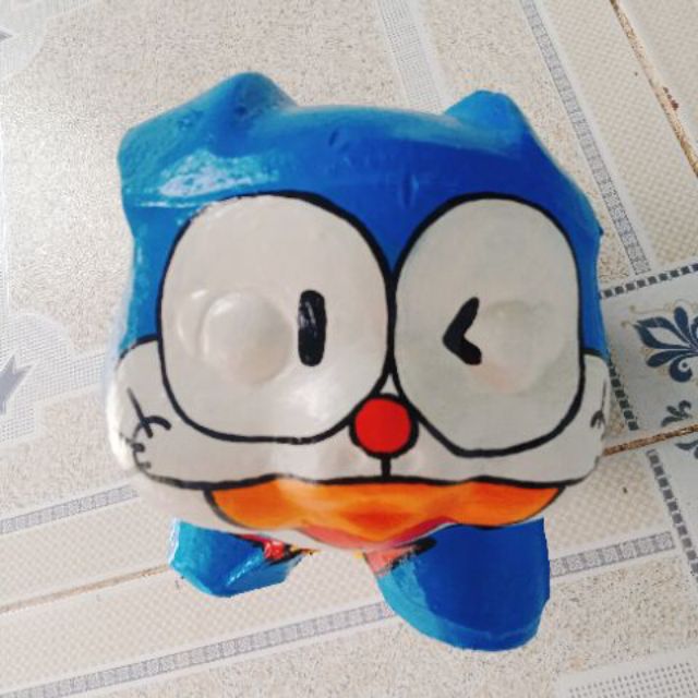 Heo đất Doraemon - kèm hình thật