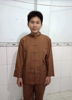 Mẫu đồ phật tử nam